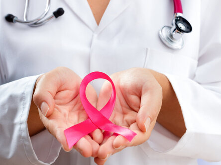 Die Schleife gegen Brustkrebs