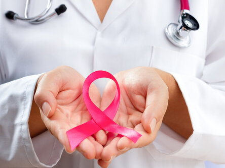 Die Schleife gegen Brustkrebs