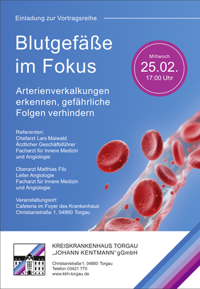 Vortragsreihe: "Blutgefäße im Fokus" 